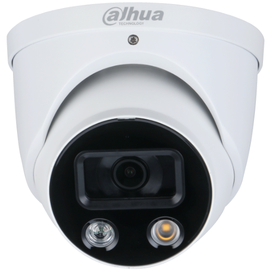 【IP19A】DH-IPC-HDW3449H-AS-PV-S3 4MP スマートデュアルIR アクティブ抑止 固定焦点 アイボール型 WizSenseネットワークカメラ